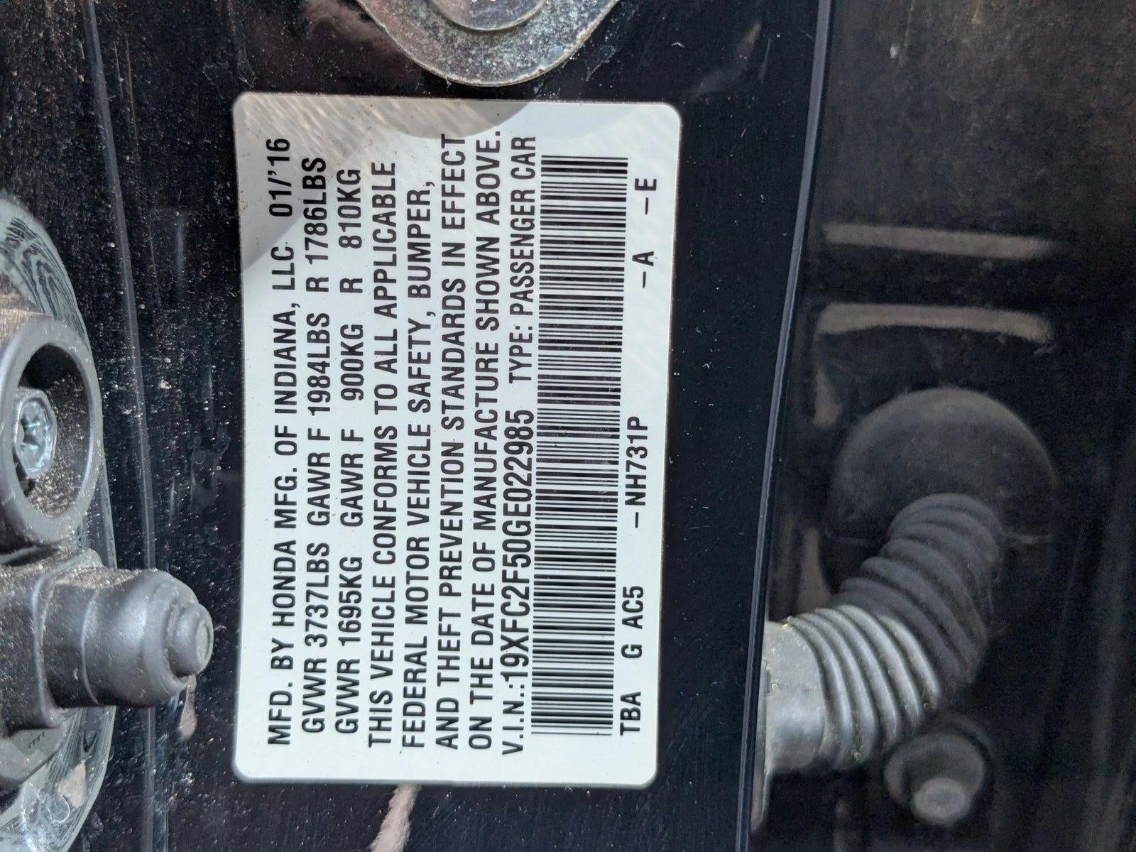 2016 Honda Civic Sedan LX