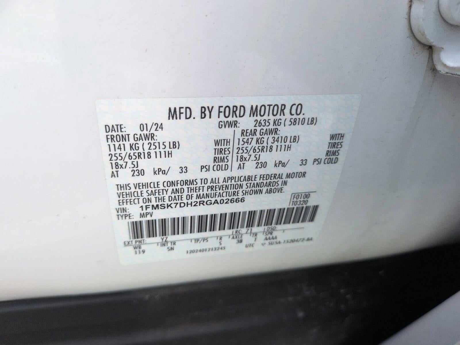 2024 Ford Explorer XLT