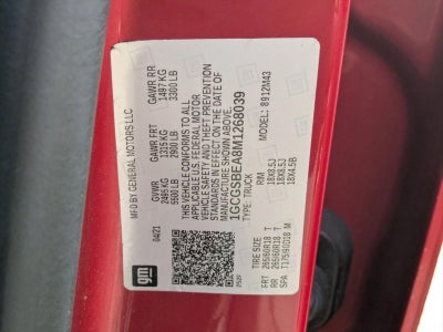 2021 Chevrolet Colorado WT