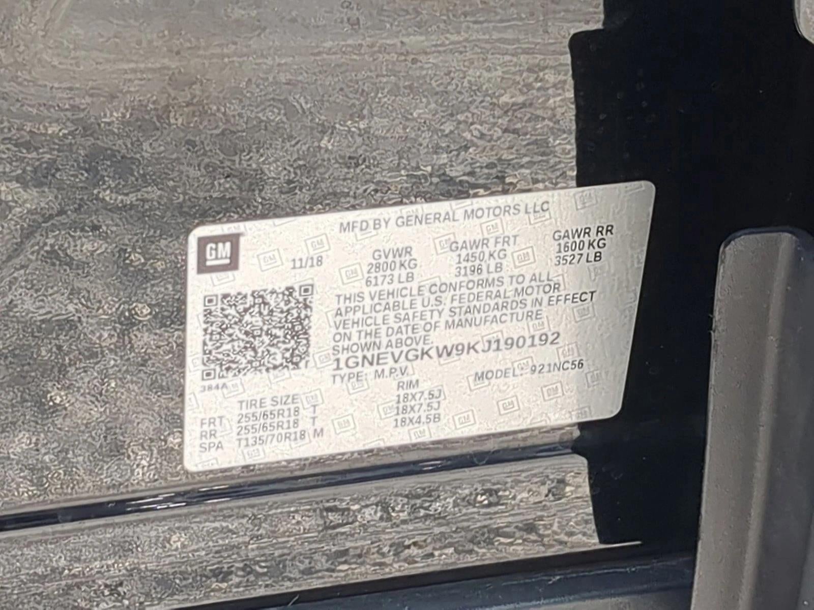 2019 Chevrolet Traverse LT Cloth