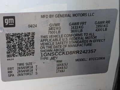 2024 Chevrolet Suburban LT