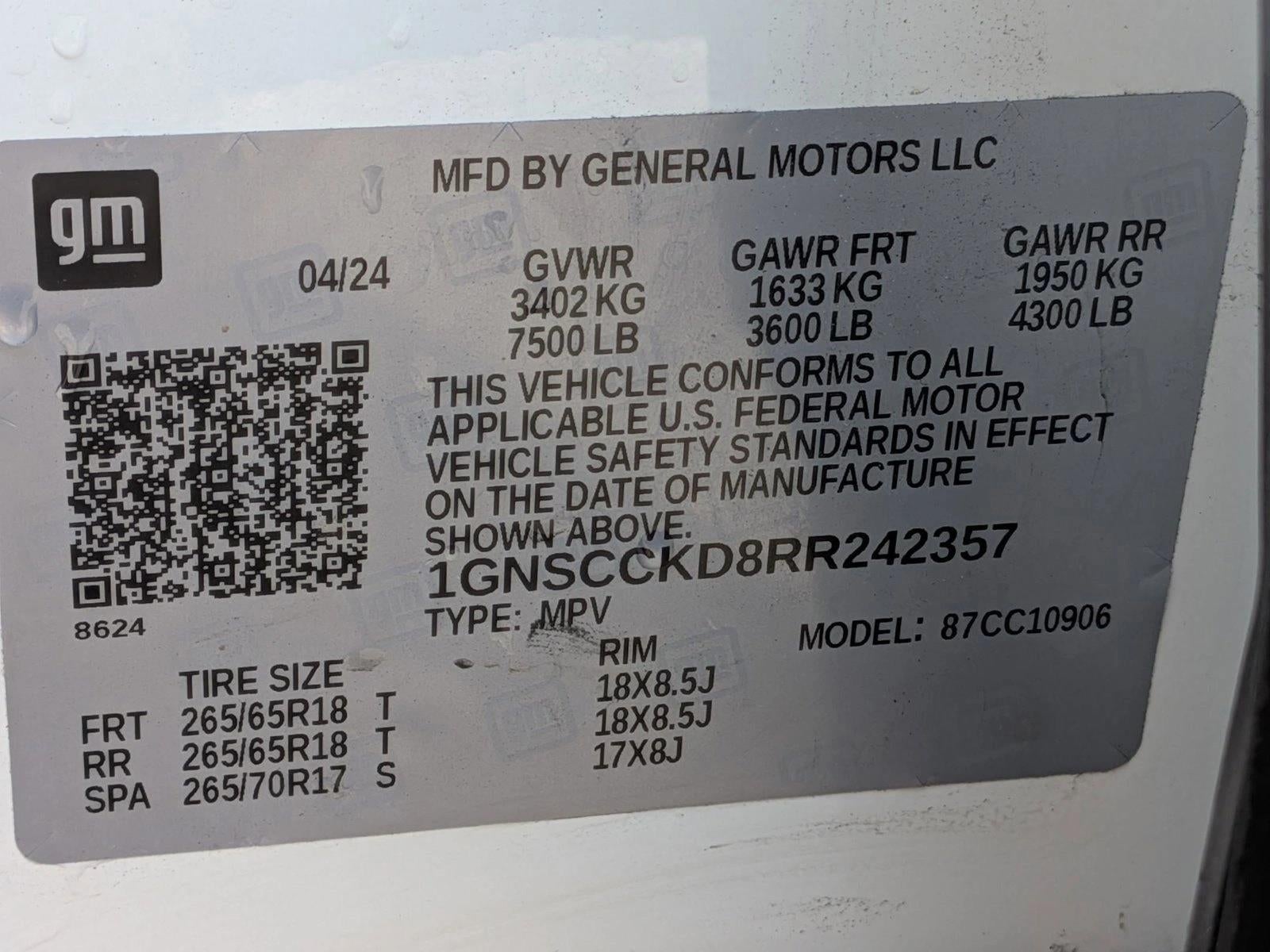 2024 Chevrolet Suburban LT