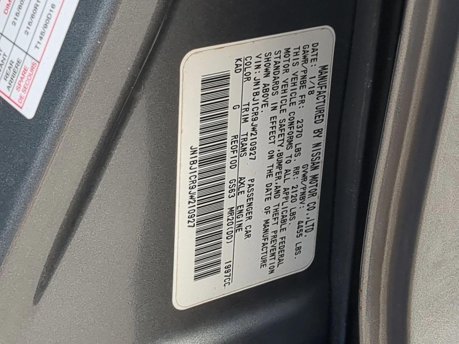 2018 Nissan Rogue Sport SV