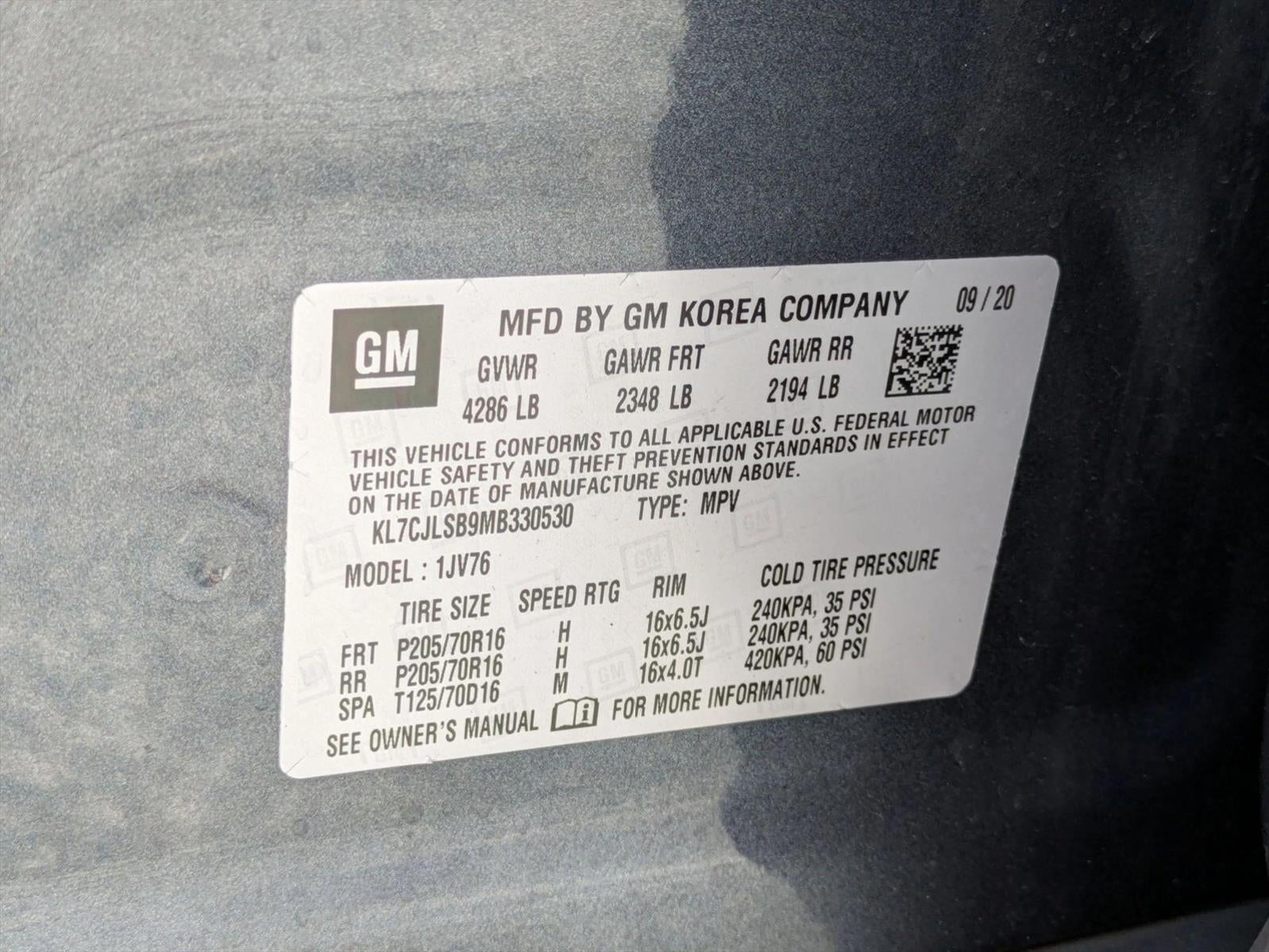 2021 Chevrolet Trax LT