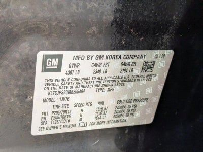 2021 Chevrolet Trax LT