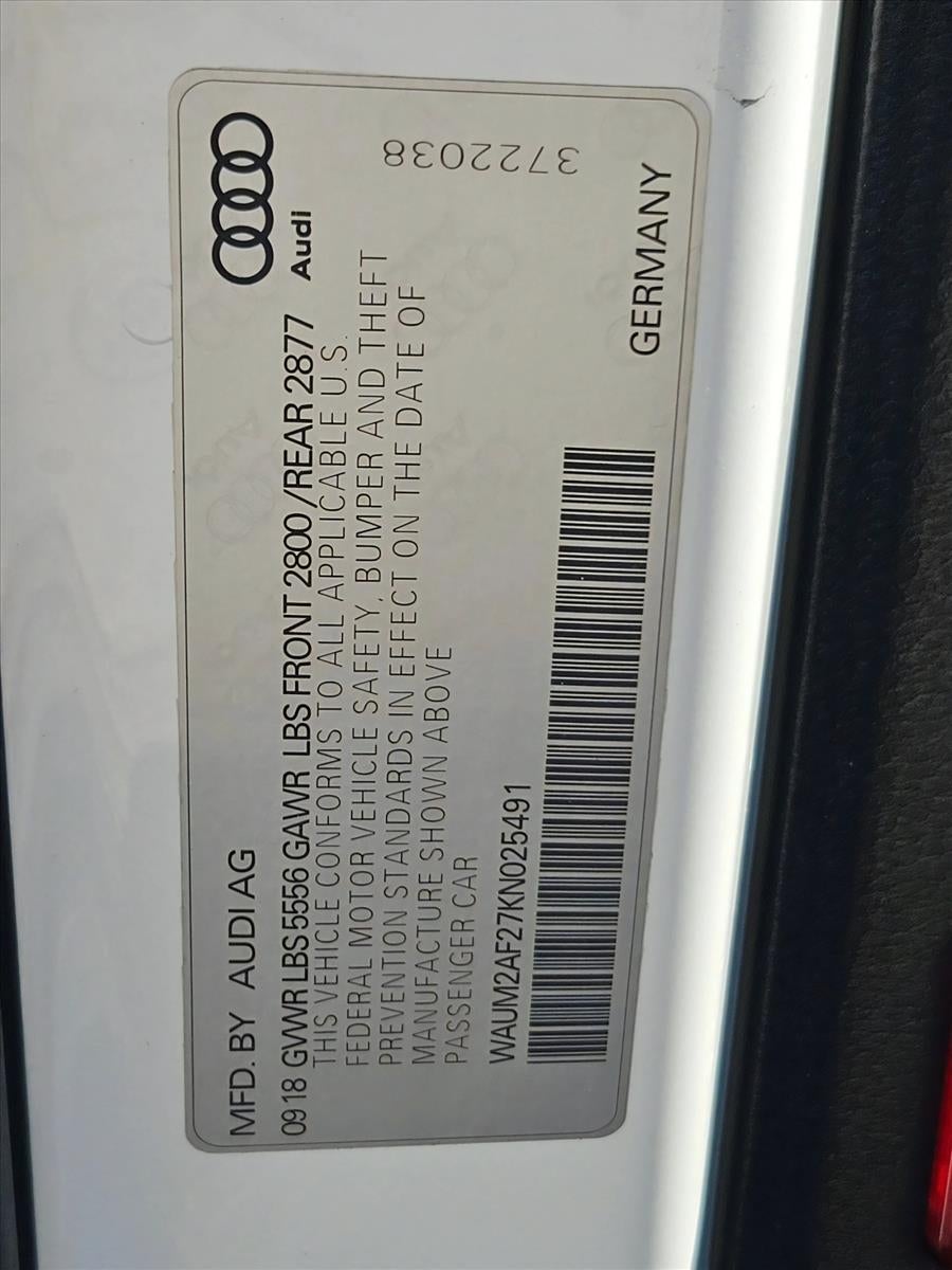 2019 Audi A6 Prestige