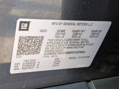 2021 Chevrolet Tahoe Premier