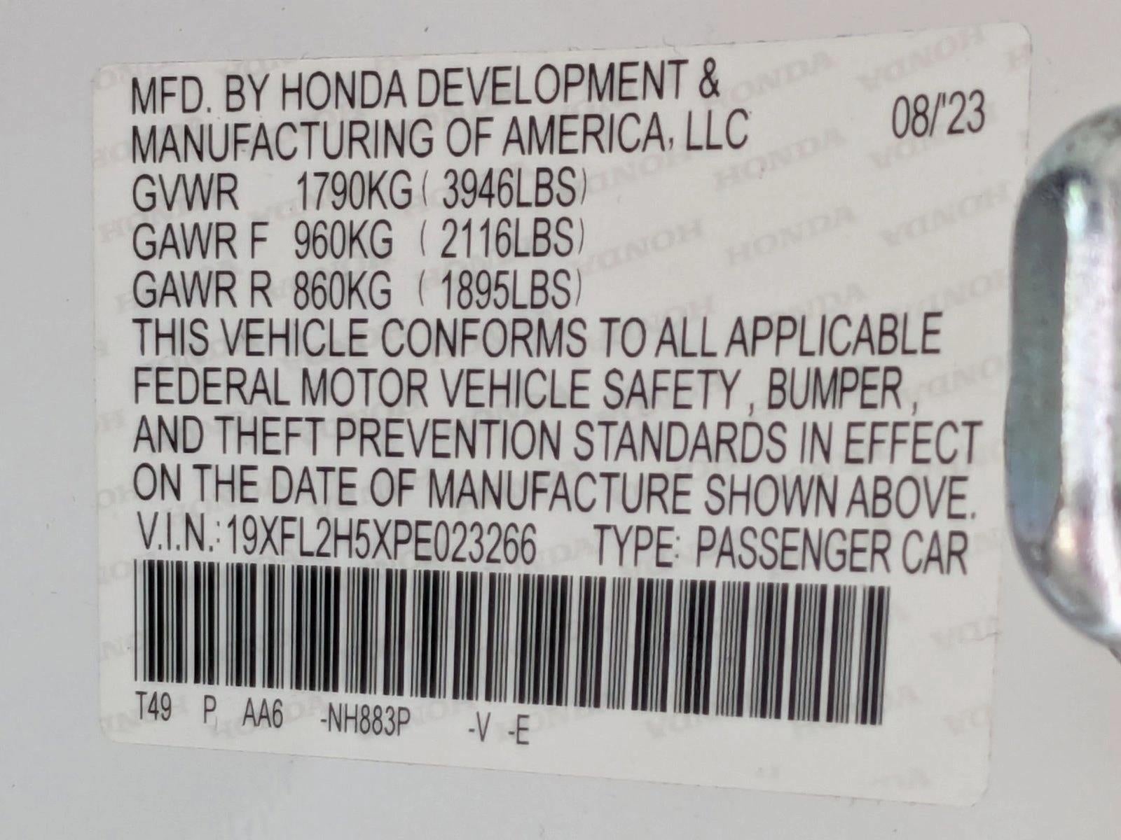 2023 Honda Civic Hatchback LX