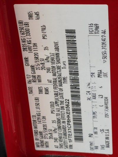 2017 Ford F-150 Base