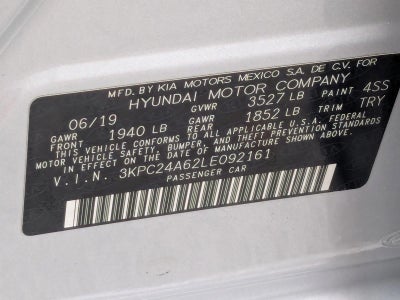 2020 Hyundai Accent SEL