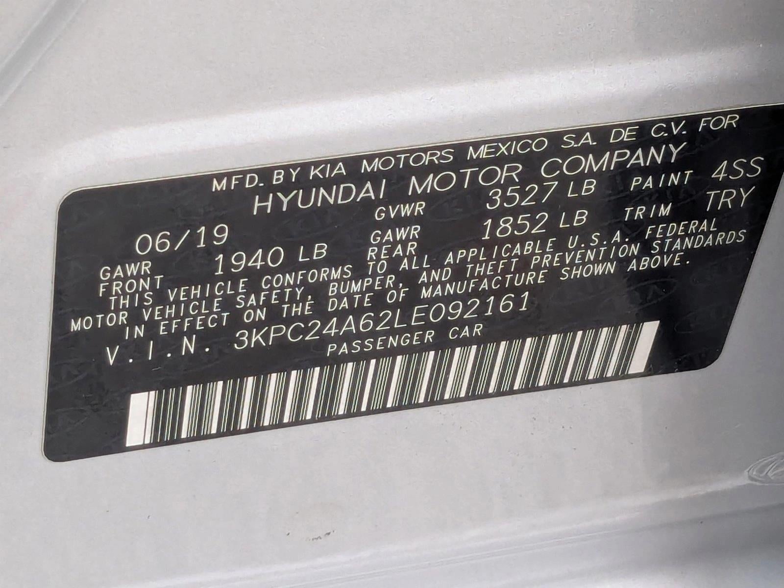 2020 Hyundai Accent SEL