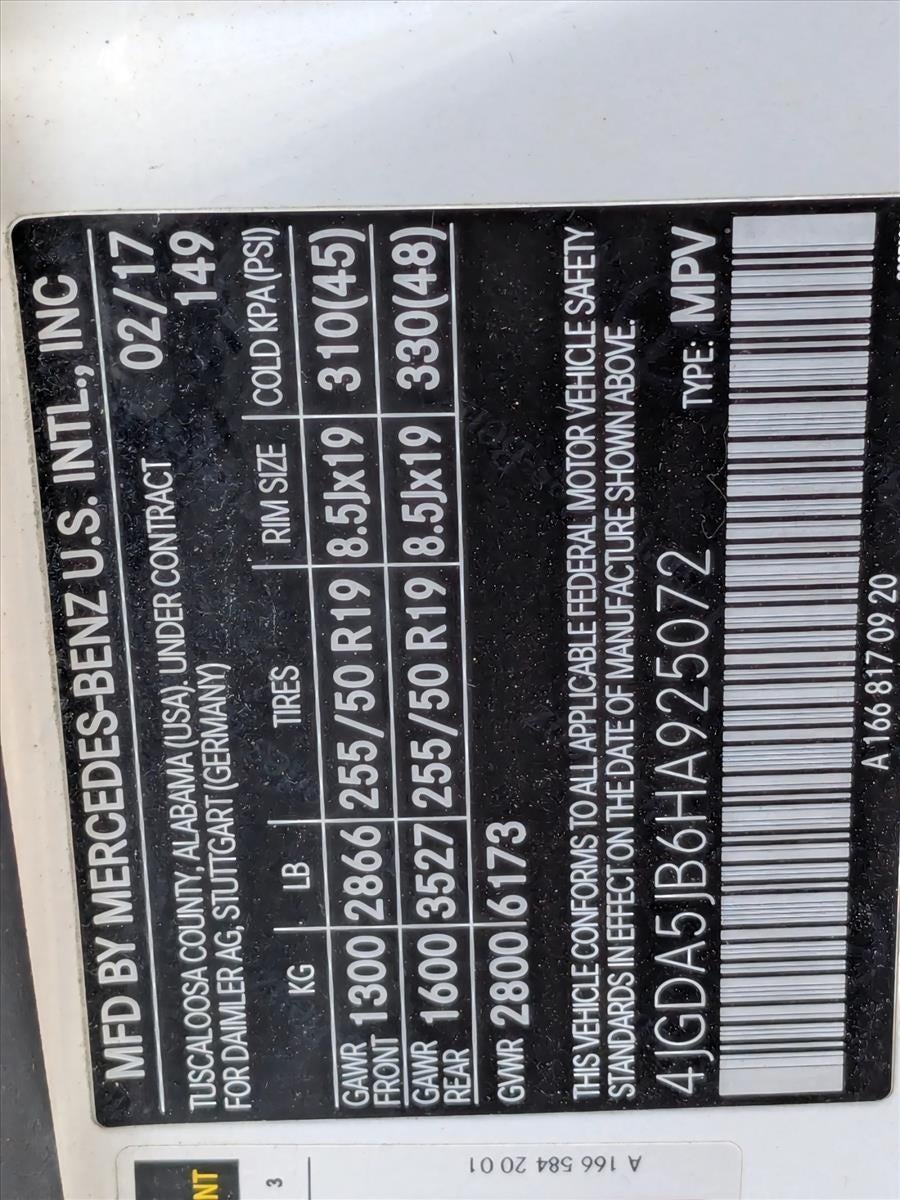 2017 Mercedes-Benz GLE GLE 350