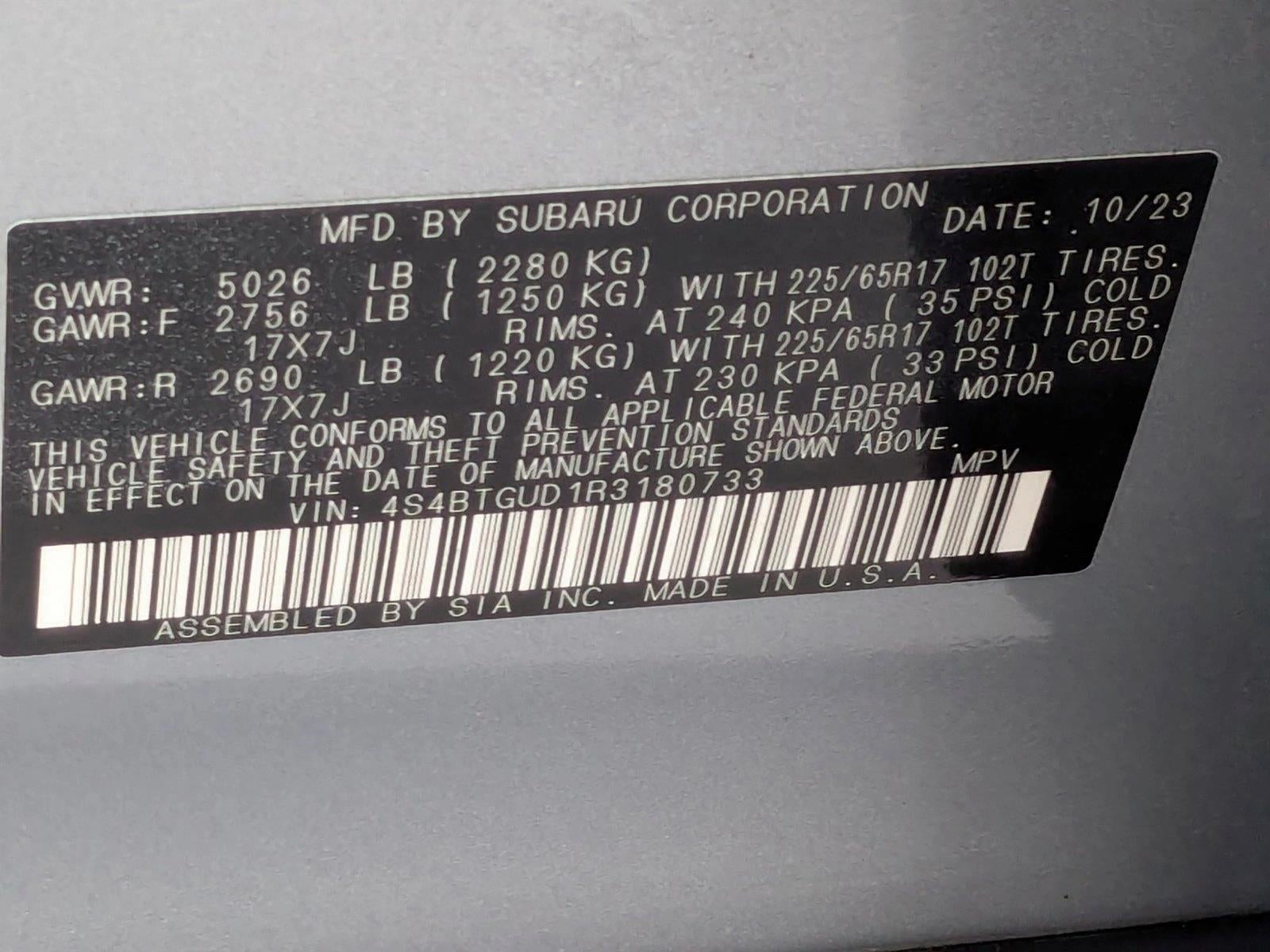 2024 Subaru Outback Wilderness