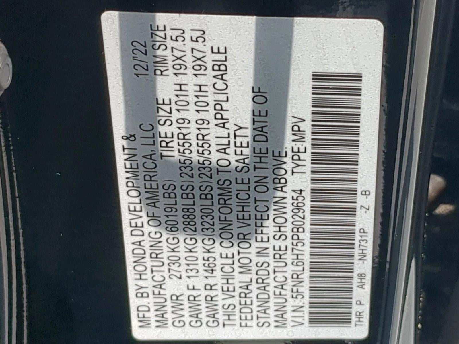 2023 Honda Odyssey Sport