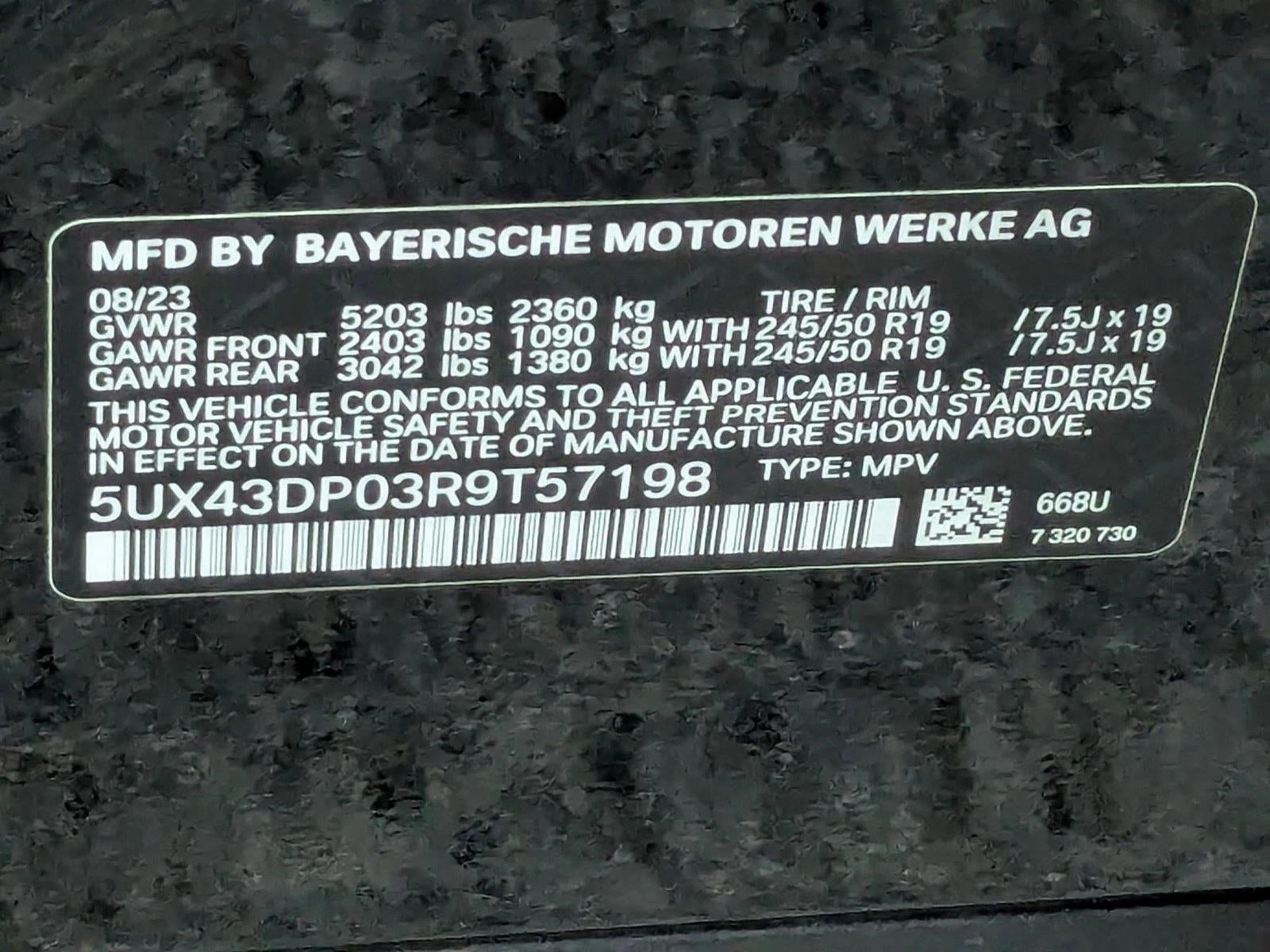 2024 BMW X3 sDrive30i