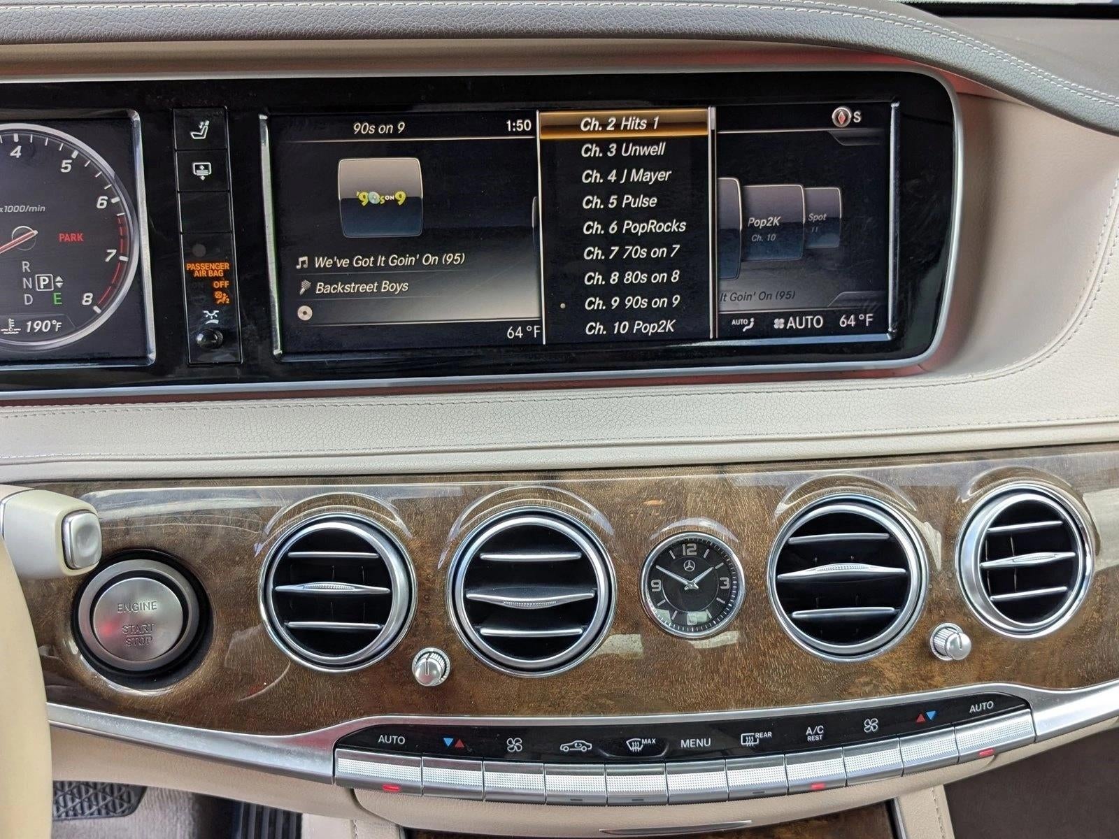 2015 Mercedes-Benz S-Class S 550