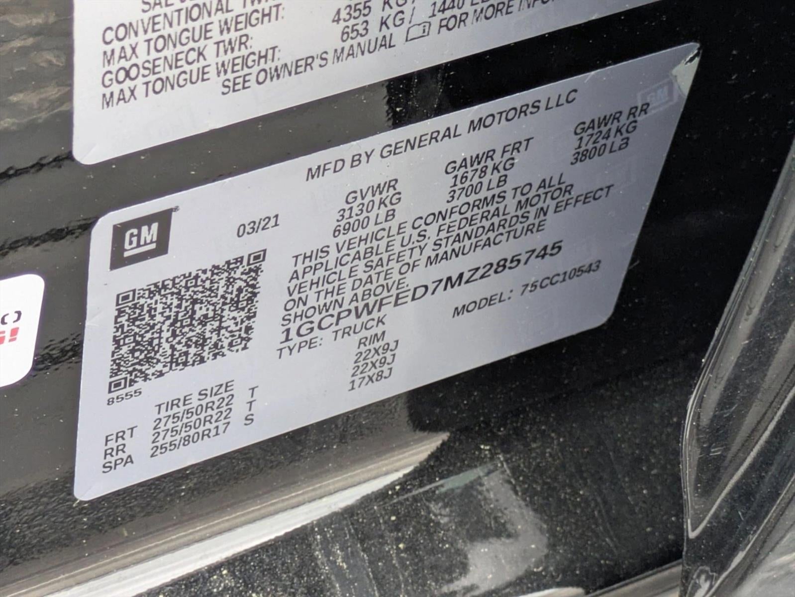 2021 Chevrolet Silverado 1500 High Country