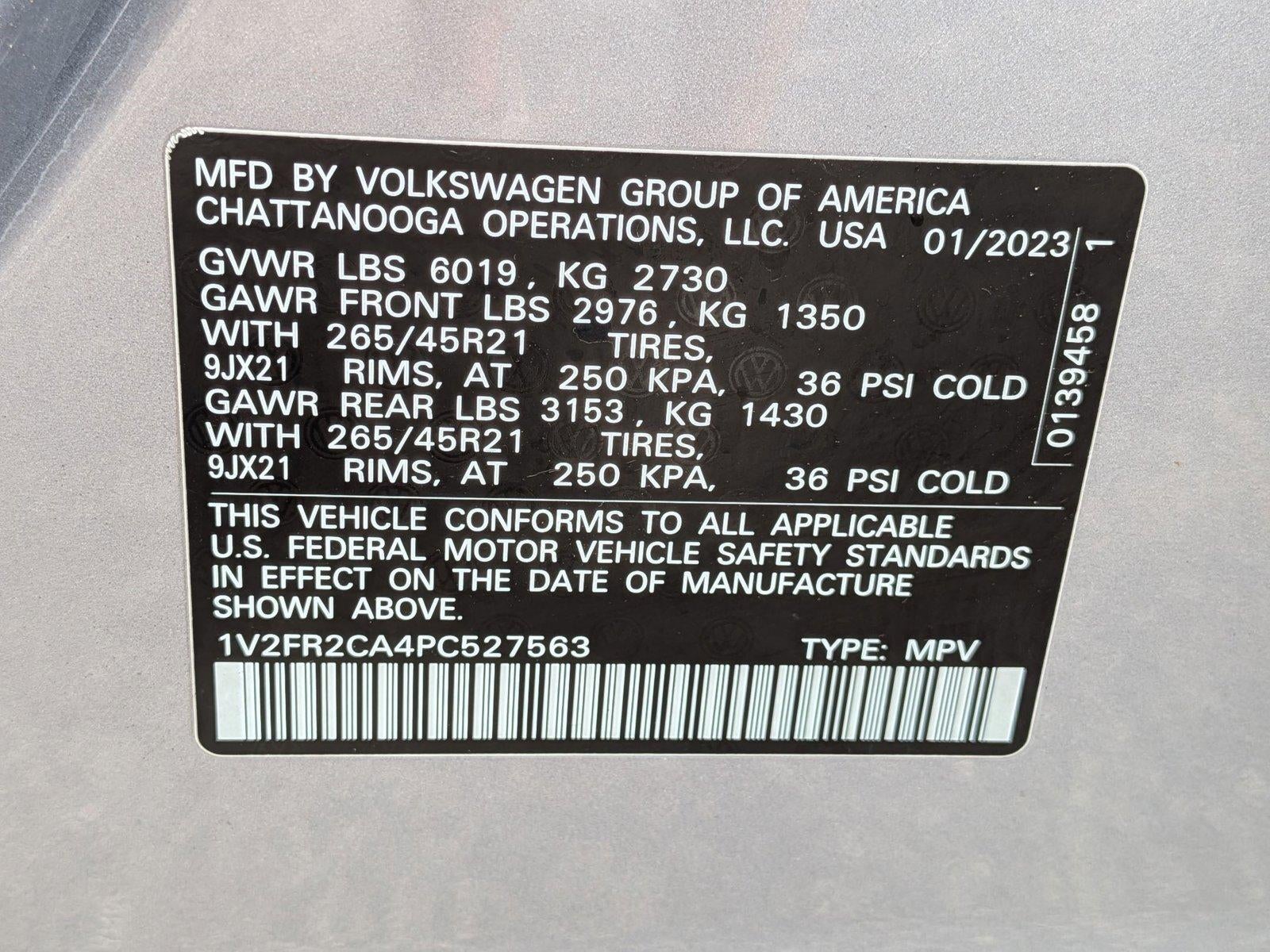 2023 Volkswagen Atlas 3.6L V6 SEL Premium R-Line