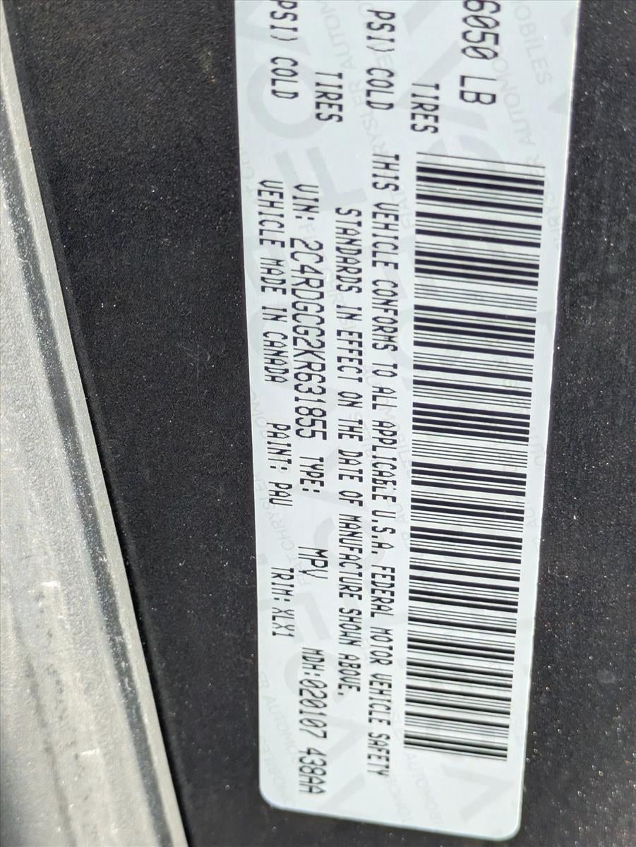 2019 Dodge Grand Caravan SXT