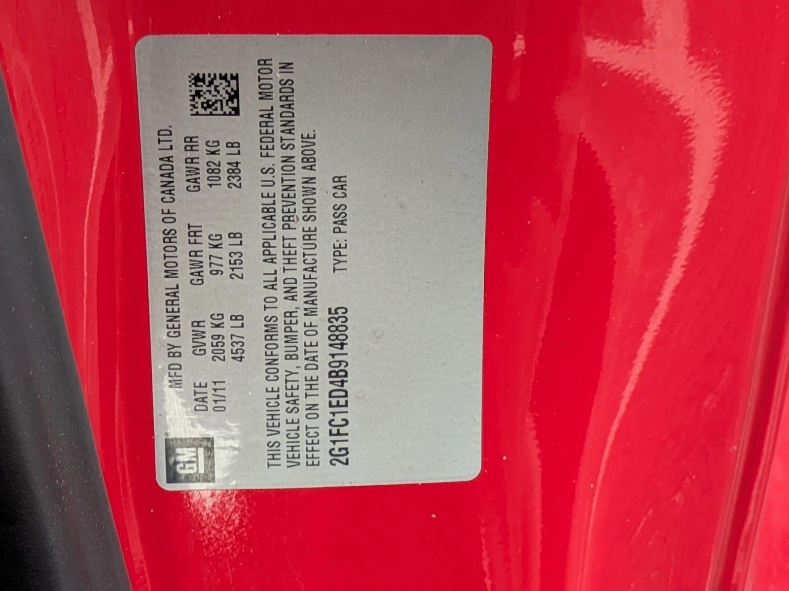 2011 Chevrolet Camaro 2LT