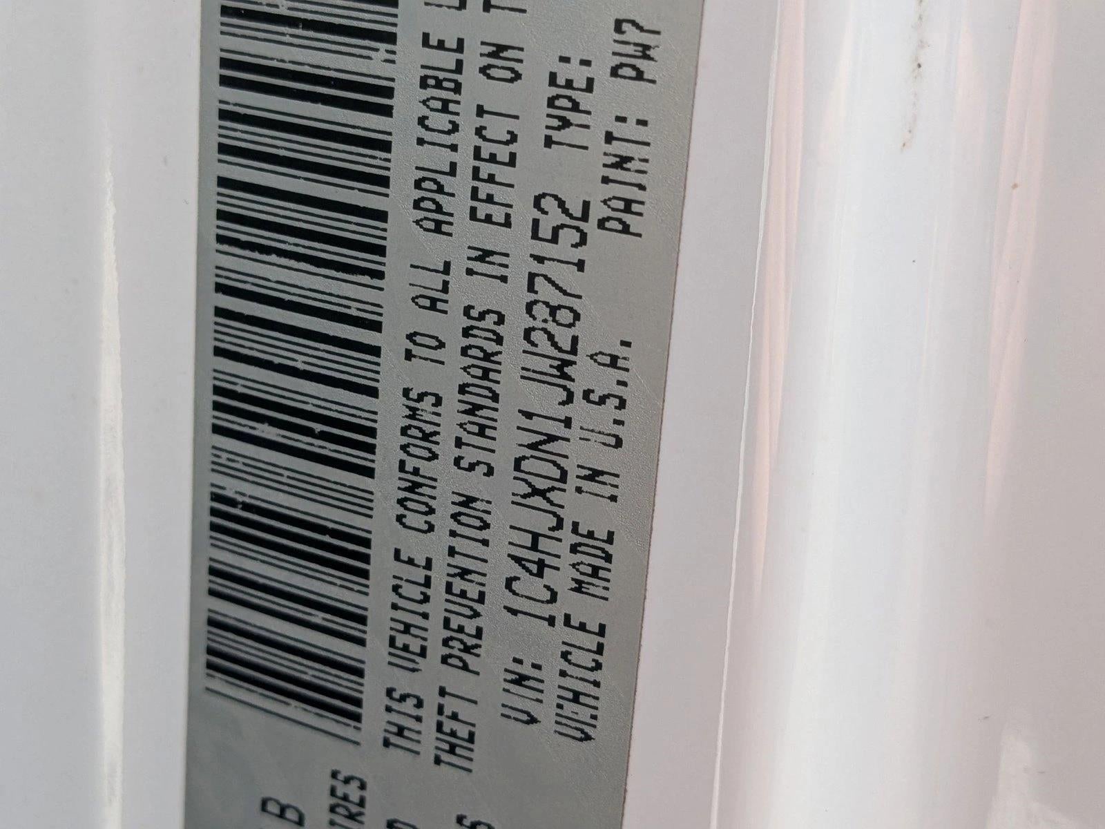 2018 Jeep Wrangler Unlimited Sport