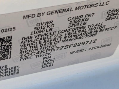 2025 Chevrolet Silverado 2500 HD LTZ