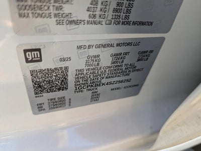 2025 Chevrolet Silverado 1500 Custom