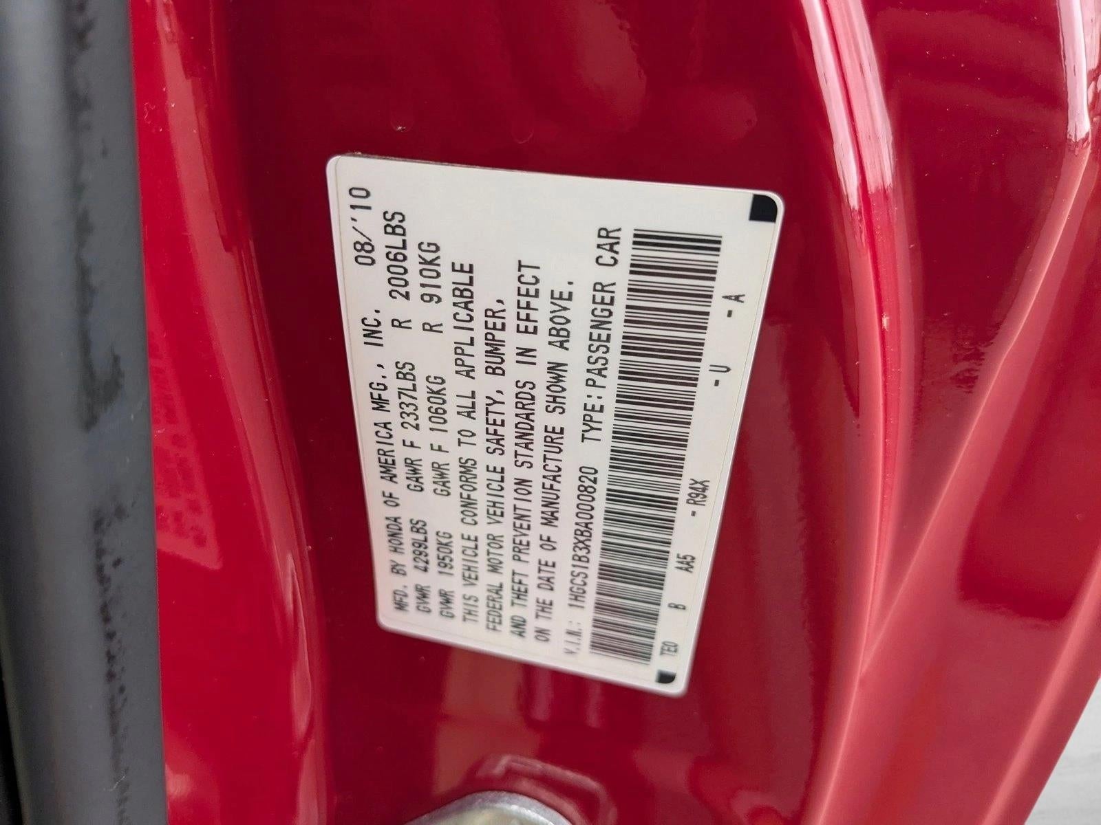 2011 Honda Accord Cpe LX-S