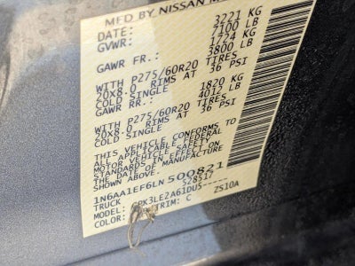 2020 Nissan Titan SL