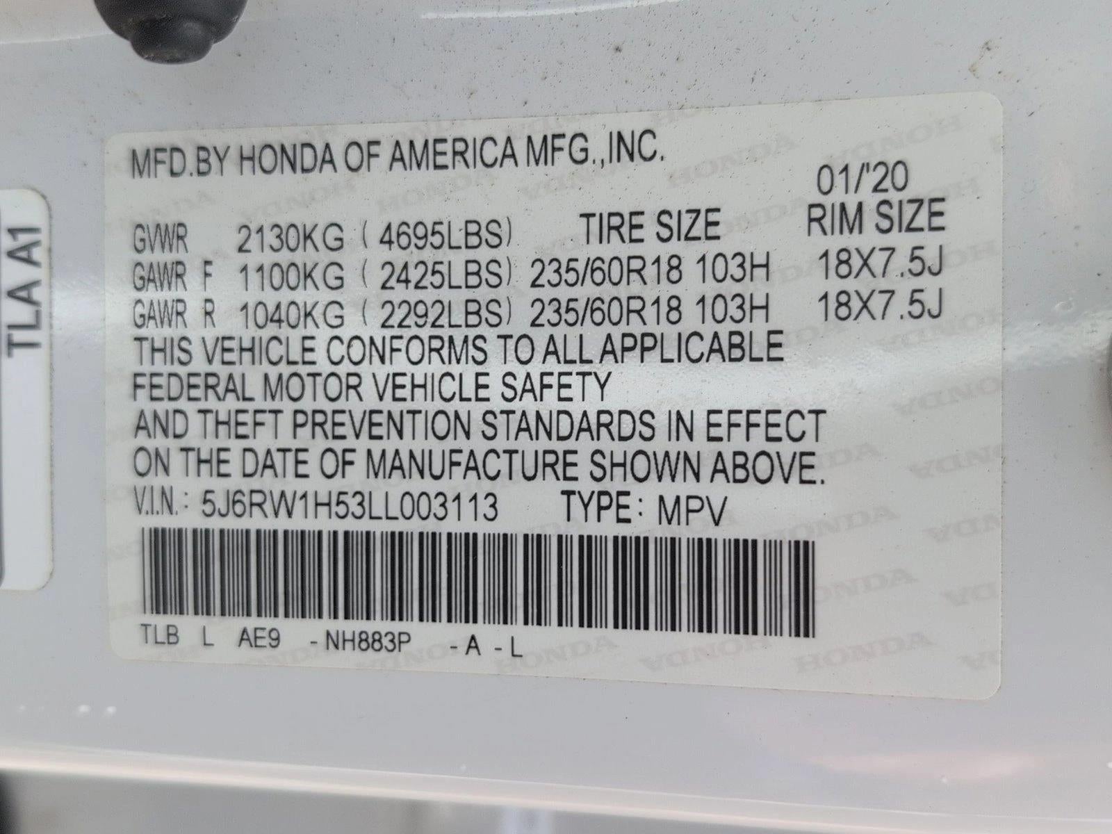 2020 Honda CR-V EX