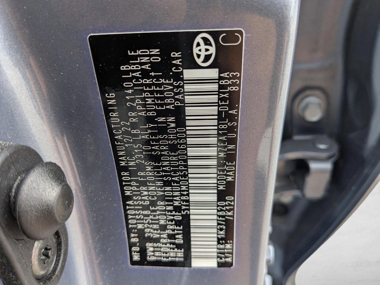 2023 Toyota Corolla LE