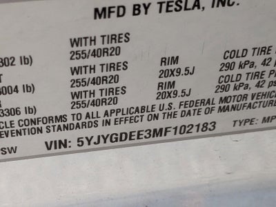 2021 Tesla Model Y Long Range