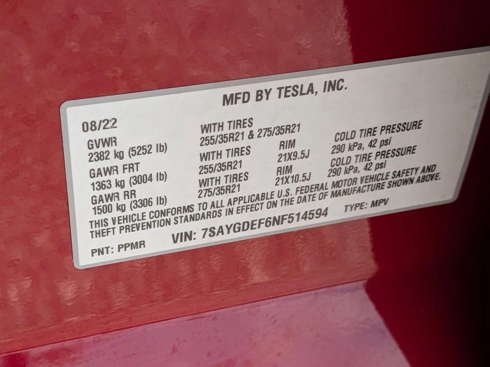 2022 Tesla Model Y Performance