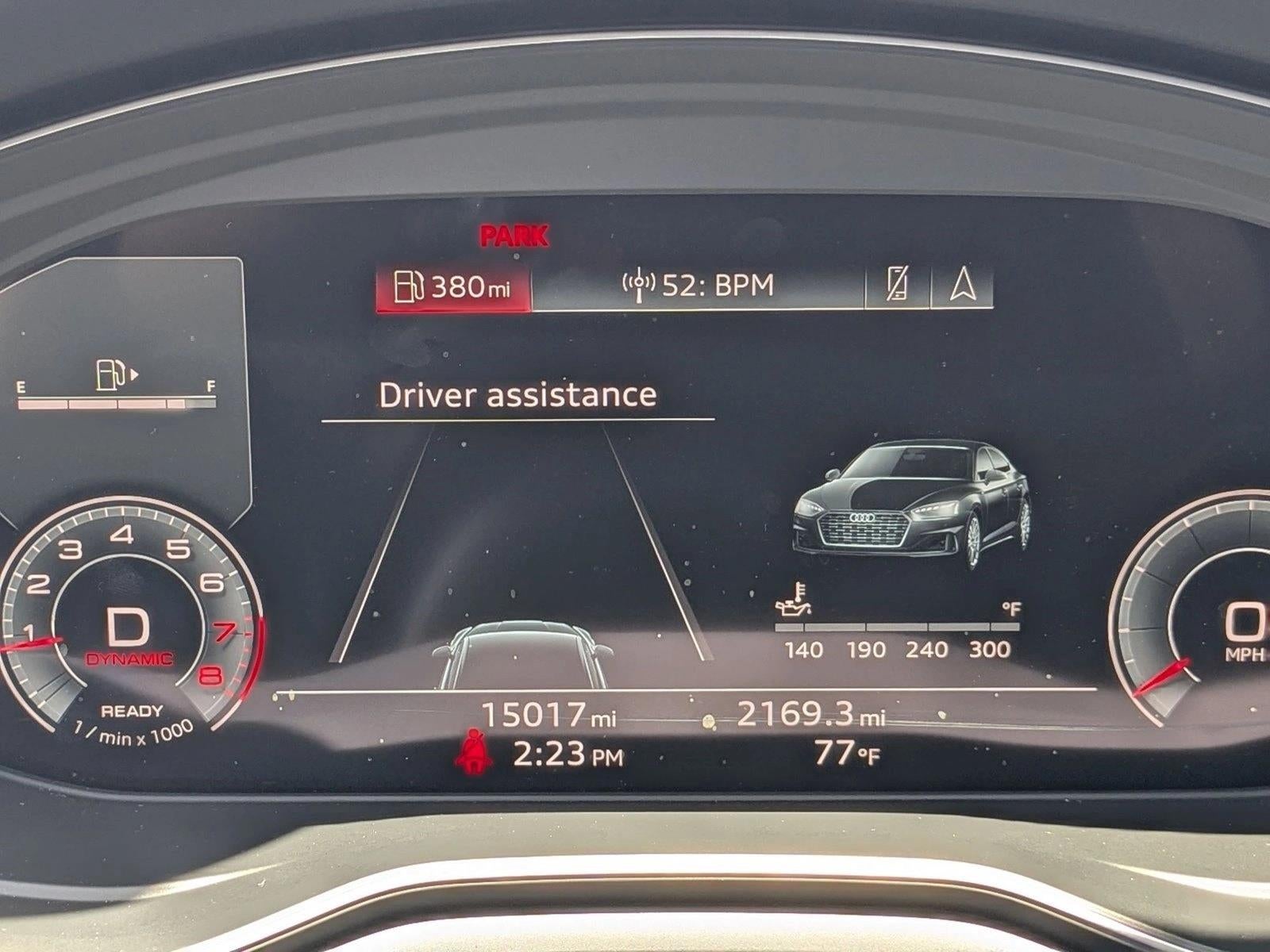 2023 Audi A5 Sportback Premium Plus 45 TFSI S line quattro S tronic