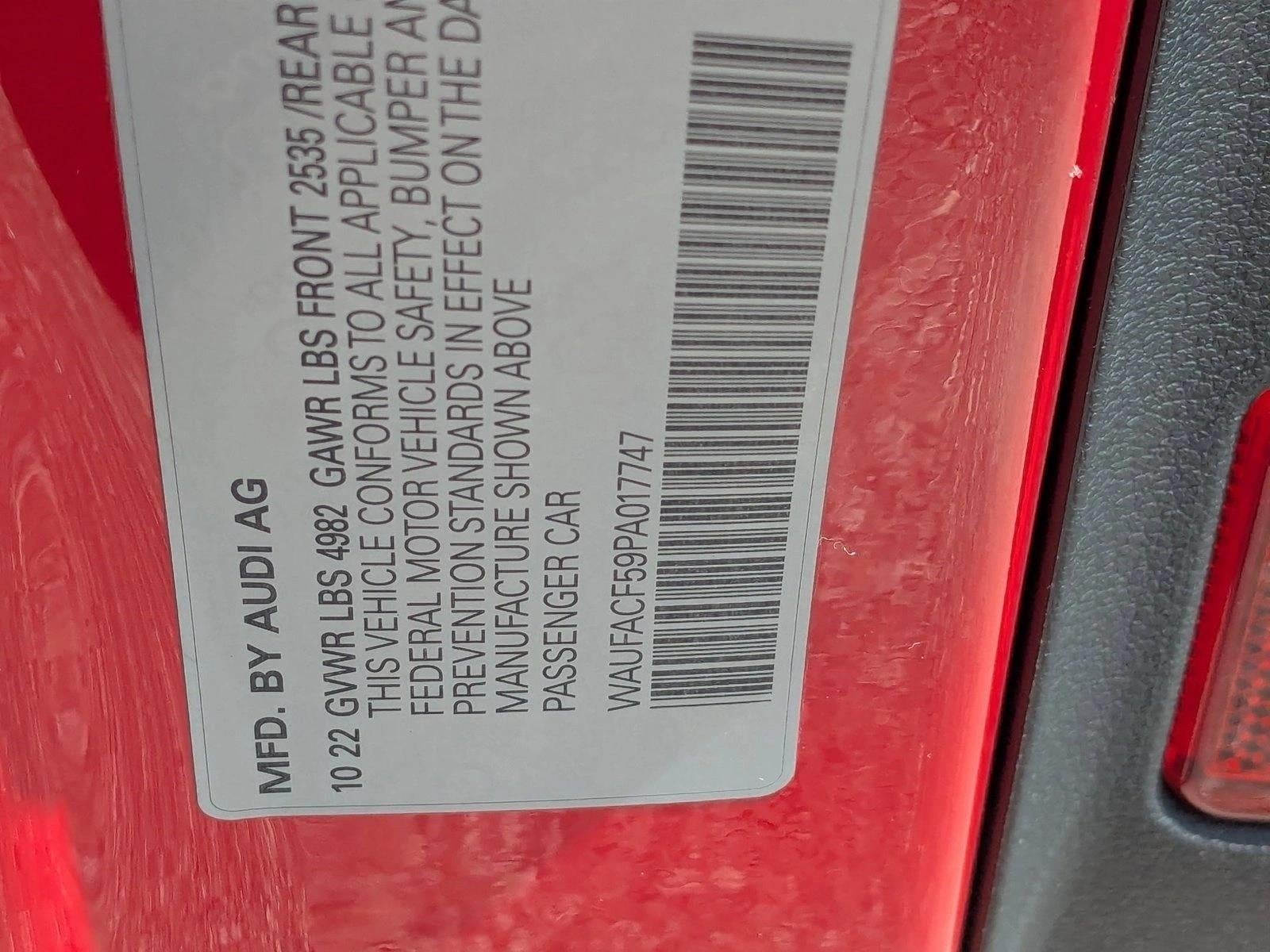 2023 Audi A5 Sportback Premium Plus 45 TFSI S line quattro S tronic