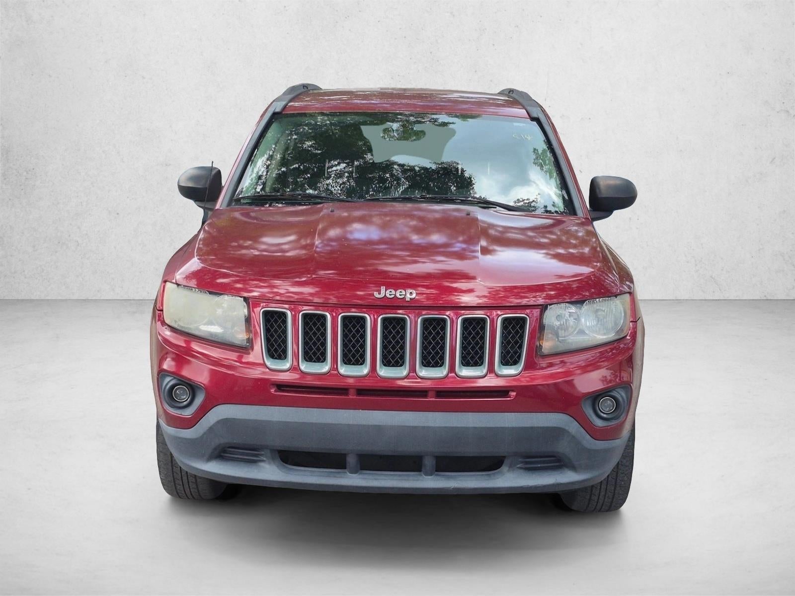 Used 2014 Jeep Compass Sport with VIN 1C4NJCBB4ED537926 for sale in Greenacres, FL