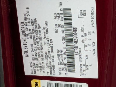 2019 Ford Mustang GT Premium