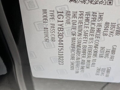 2026 Chevrolet Corvette Stingray 2LT