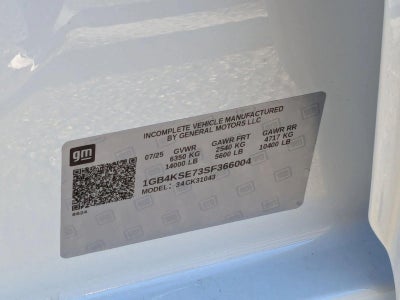 2025 Chevrolet Silverado 3500 HD Chassis Cab Work Truck