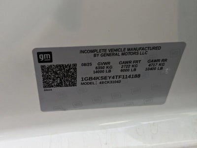 2026 Chevrolet Silverado 3500 HD Chassis Cab Work Truck