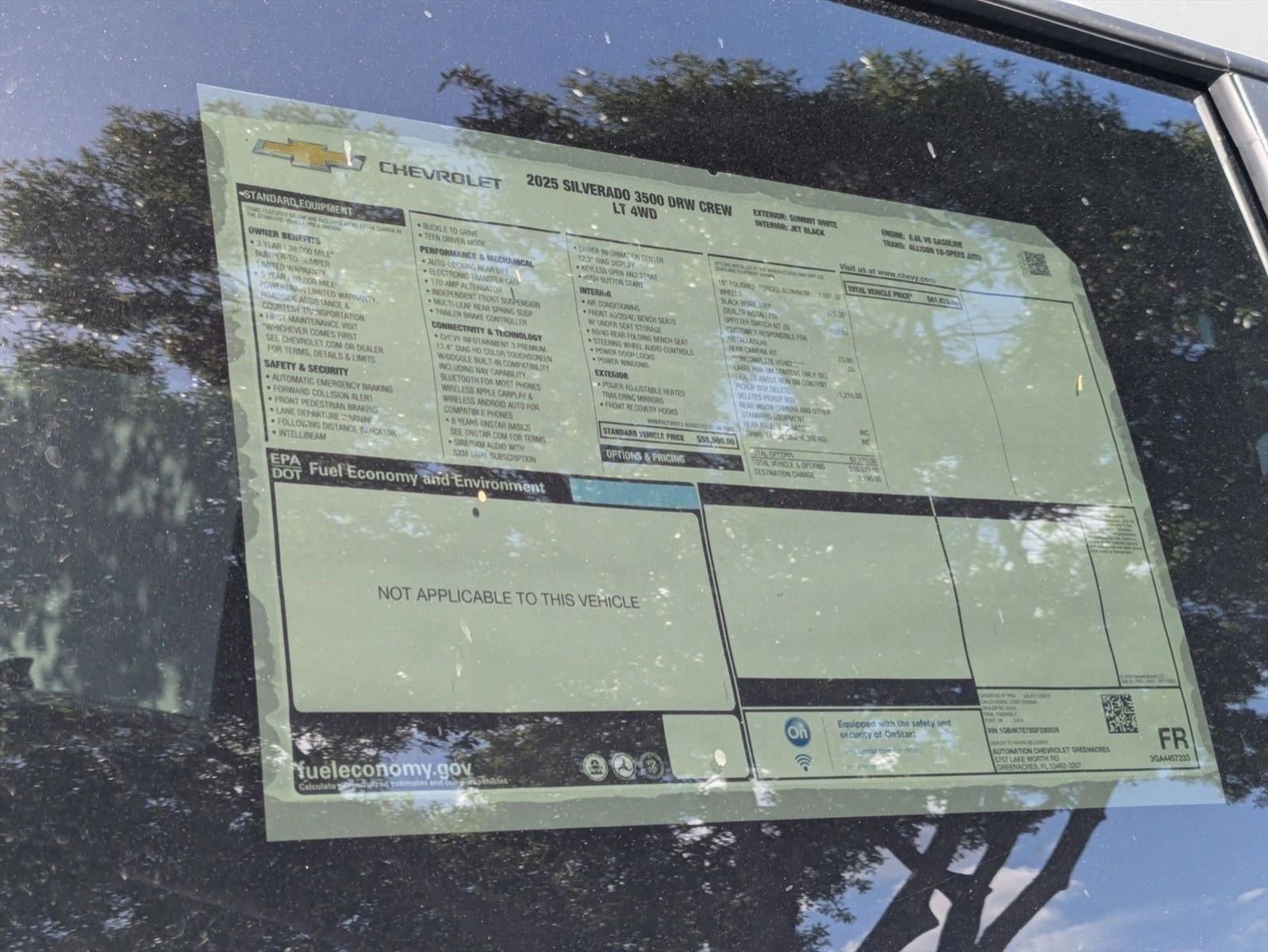 2025 Chevrolet Silverado 3500 HD LT