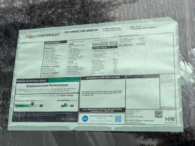 2025 Chevrolet Express Cargo Base