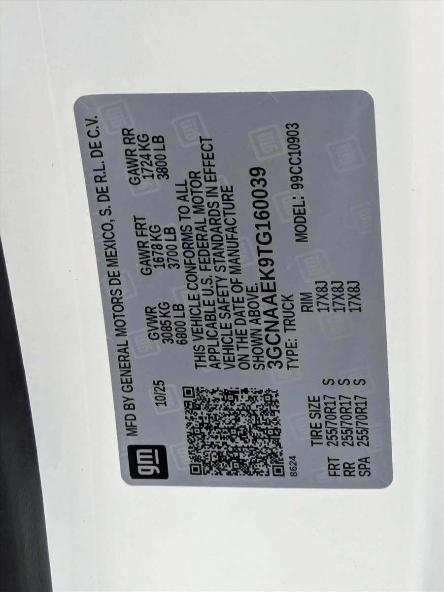 2026 Chevrolet Silverado 1500 WT