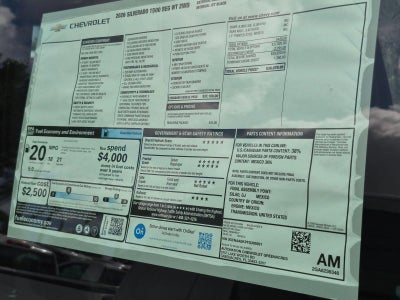 2026 Chevrolet Silverado 1500 WT