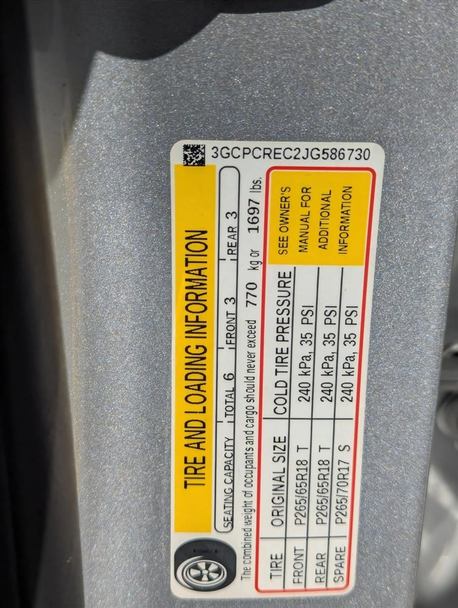 2018 Chevrolet Silverado 1500 LT