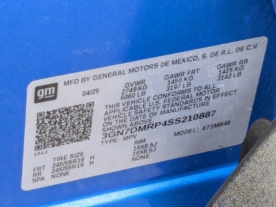 2025 Chevrolet Equinox EV Base