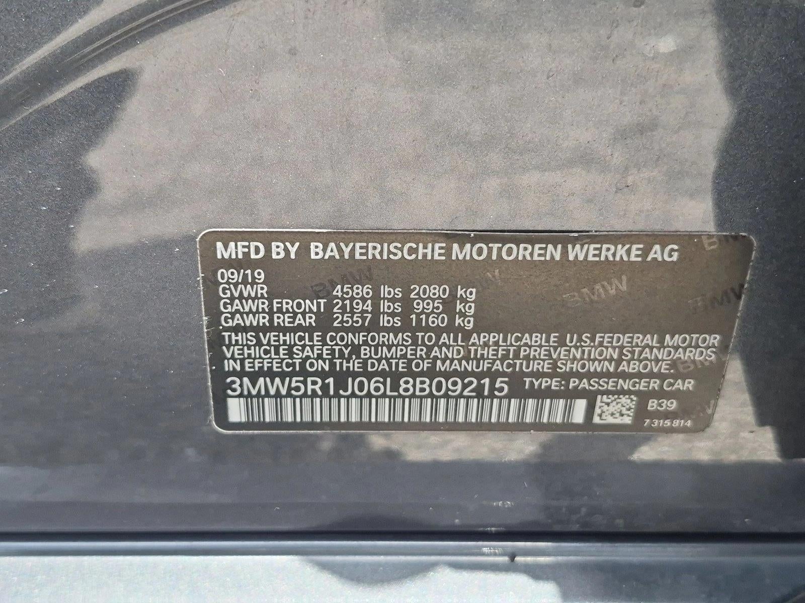 2020 BMW 330i 330i