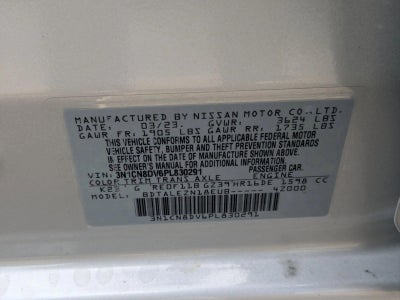 2023 Nissan Versa 1.6 S Xtronic CVT