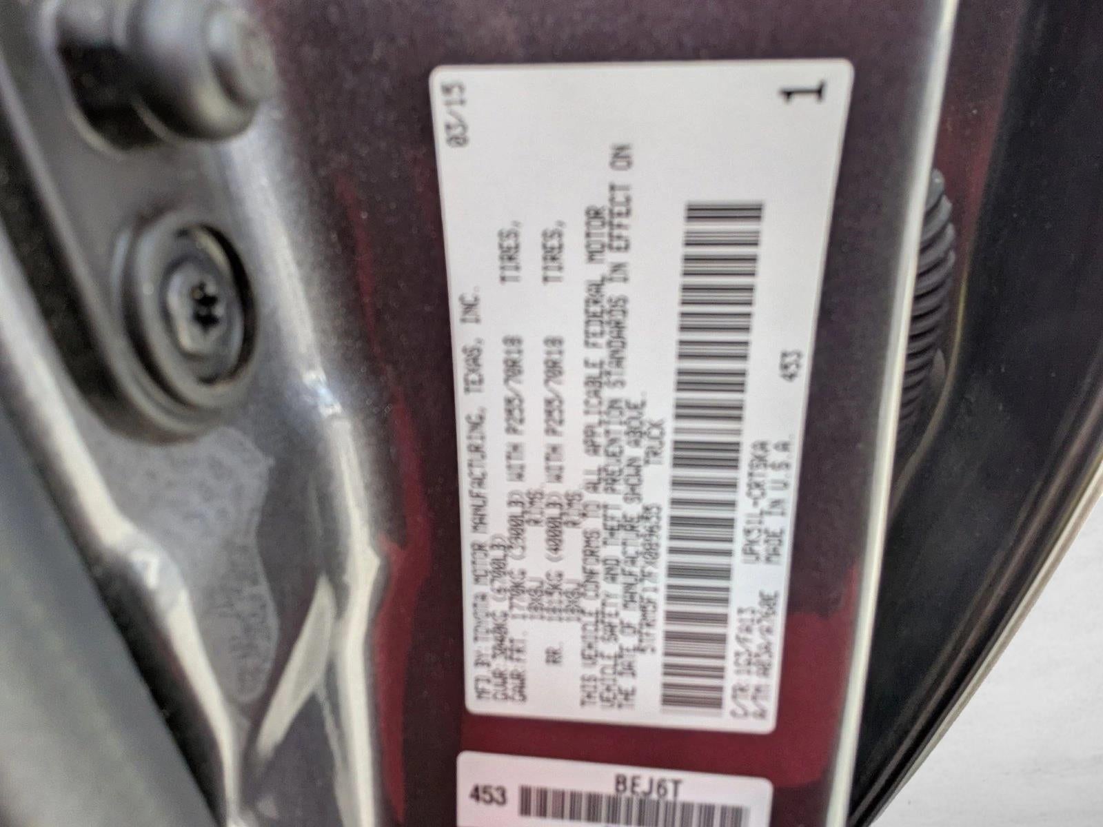 2015 Toyota Tundra 2WD Truck SR