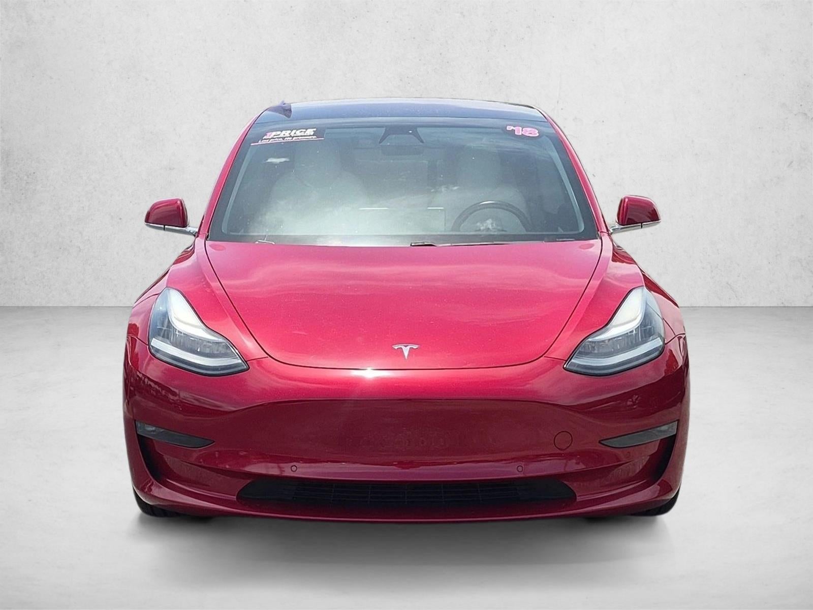 Used 2018 Tesla Model 3 Long Range Dual Motor with VIN 5YJ3E1EB4JF135158 for sale in Greenacres, FL